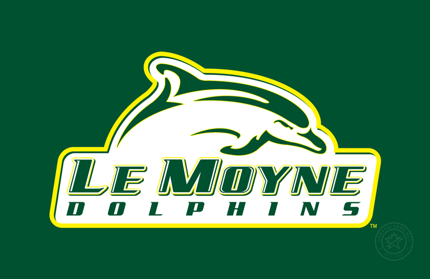 Le Moyne Dolphins 2008-Pres Alt on Dark Logo diy DTF decal sticker